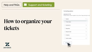 How to organize your tickets [upl. by Doyle]