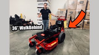 Toro 36 Commercial Walkbehind Mower 44410 Walk Around [upl. by Siblee]