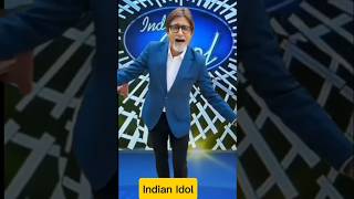 Amitabh Bachchan  Indian Idol  Dance  Song youtubeshorts indianidol [upl. by Airrat]