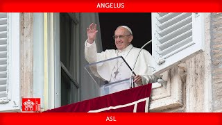 October 6 2024 Angelus prayer Pope Francis ASL [upl. by Tyre]