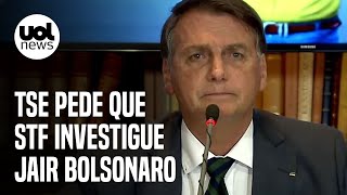 TSE pede que STF investigue Bolsonaro por vazamento de inquérito sigiloso [upl. by Secor]