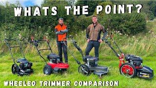 Should You Invest In A Wheeled Trimmer  What is their PURPOSE [upl. by Idoc804]