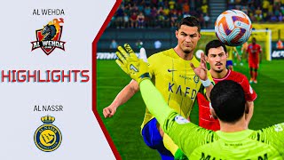 Al Nassr FC VS Al Wehda  HIGHLIGHTS  SPL [upl. by Nolahs]