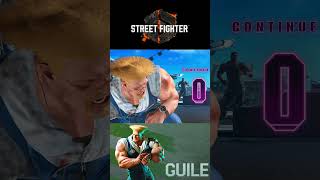 【SF6】 Guile 蓋爾 接關倒數跟遊戲結束畫面 Guile Game Over amp Continue Animations shorts sf6 guile [upl. by Stillas993]