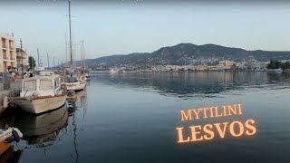 Walk with me in Mytilini capital city of Lesvos island 4624 4k 60fps [upl. by Atinehs377]