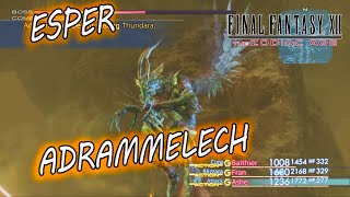 Guia de Esper  ADRAMMELECH  FINAL FANTASY XII THE ZODIAC AGE [upl. by Constantine751]