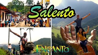 Salento Quindio🌴Valle del Cocora🦅Que hacer en salento✅Lugares a visitar🔴El lugar de ENCANTO [upl. by Nestor]