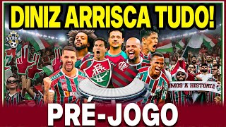 😨LOUCURA DO DINIZ SURPRESA NA ESCALAÇÃO VAI ARRISCAR TUDO CONTRA O FLAMENGO VALE VAGA NA FINAL [upl. by Volnak71]