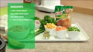 Chicken Fried Rice  Knorr Recipes With Chef Fregz [upl. by Matuag]