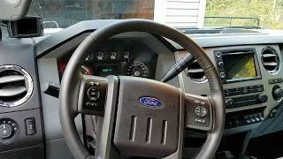 How To Adjust amp Straighten Your Ford F250 F350 Super Duty Steering Wheel [upl. by Novj]