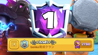 Top1 with PEKKA Bridge Spam deck😉Clash Royale [upl. by Lucky]