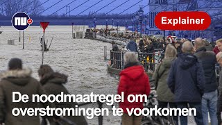 Na extreme waterstanden waar gaat het water naartoe  NUnl  Explainer [upl. by Hayila65]