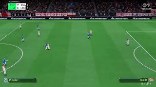 Fc 25 My career Lech Poznan vs Cracovia Puchar Kraju Quarter Finals 20242025 [upl. by Dusa]