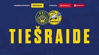 Ramirent NBL BK Saldus  SparsVentspils Augstskola [upl. by Atinauq]