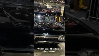 1963 M Code Thunderbird Sold For 8300000 barrettjackson thunderbird [upl. by Akimahs]