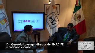 INACIPE ENTREVISTA A SU DIRECTOR GERARDO LAVEAGA [upl. by Winnah339]