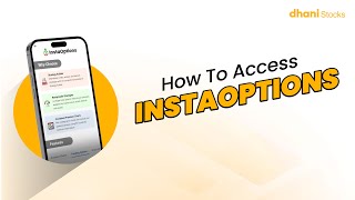 StepbyStep Guide Access InstaOptions on Dhani Stocks  How to Access InstaOptions on Dhani Stocks [upl. by Jana140]