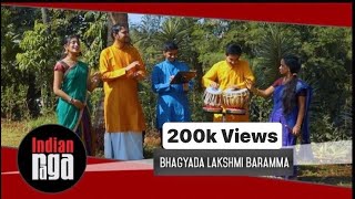 Bhagyada Lakshmi Baramma  Purandaradasa  New Age Carnatic [upl. by Nessie]