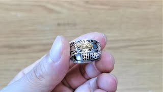 Anel Feng Shui Pixiu Mantra Ring Unboxing and Review  Does It Really Work [upl. by Aihseit]