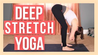 45 min Slow Flow DEEP STRETCH Yoga for Flexibility  STRETCH amp RELAX [upl. by Tim]