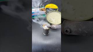 Is rosin better for soldering with an electric soldering iron Or is solder paste better solder past [upl. by Margarethe]