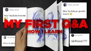 Face Reveal  Income  YouTube Growth  QNA [upl. by Noivad]