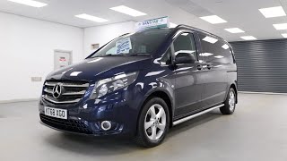 Mercedesbenz Vito 116 21 CDI BlueTEC Sports Edition 5 Seater Crewcab  KT68 XGO  VanStar [upl. by Ayvid]