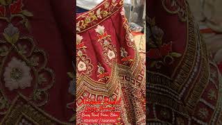 Raw Silk Handwork Bridal Lehenga  Zardosi Work Lehenga  Abhishek Bridal Boring Rd Patna Bihar [upl. by Adnyleb]