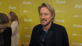 Owen Wilson on Playing Carl Nargle in New Movie ‘Paint’ [upl. by Ylrrad]