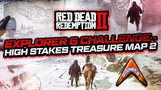 RDR2 Explorer 6 Challenge  High Stakes Treasure Map 2 [upl. by Nivle349]