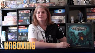 Destinies Witchwood Board Game Unboxing [upl. by Moreno]