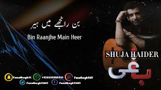 Baaghi Peera Ve Peera OST Lyrics Urdu Shuja Haider [upl. by Niai]