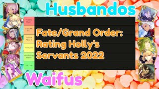 FateGrand Order Waifus and Husbandos TierList  Valentines Day 2022 [upl. by Dat]