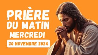 Prière du Lundi 18 Novembre 2024  Psaume 91 du matin prière catholique [upl. by Llenyr]