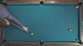 How to Make a Carom Shot  Pool Trick Shots [upl. by Naujej781]