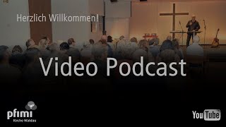 Gottesdienst mit Predigt  Thema Vision 2024 Jahreslosung [upl. by Ijies22]