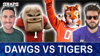 Week 1 Dawgs against the Tigers Who will start off with the big W [upl. by Ylehsa872]