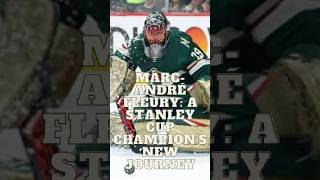 MarcAndré Fleury A Stanley Cup Champions New Journey [upl. by Guibert859]