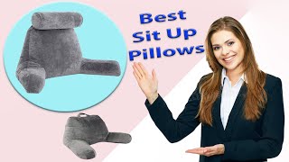 Most Comfortable Backrest  Reading Pillow  Top Best 5 Backrest Pillow In Bed [upl. by Deonne]