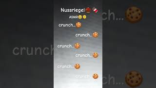 Nussriegel🌰🍫ASMR🥹🫠asmrasmrsoundnussriegelfunnyvideosentspanntsoundviralnasidoleyshortcool [upl. by Chandos64]