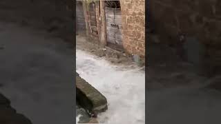 Pitigliano Grosseto Italy flashflood heavyrain weather [upl. by Einhorn]