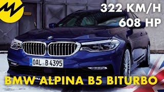 BMW Alpina B5 Biturbo  Performance amp Luxury  Motorvision International [upl. by Buffum]