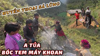 A Tủa bóc tem Máy Khoan mới phá mọi loại đá nhanh như chớp  CVC  Chao Vlog Team [upl. by Asiulairam]