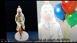 OBJET ET FIGURINE COLLECTION DE TINTIN MATHIEU [upl. by Hepsoj866]