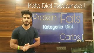 KETO Diet or KETOGENIC Diet explained in HINDI  Benefits amp Drawbacks [upl. by Patrizia]