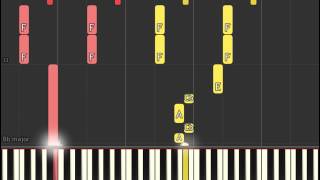 La La Land Soundtrack Summer Montage Piano sheet amp Synthesia [upl. by Sibylle]