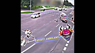 Fastest ambulance💀 troll editz 🧌 shorts edit trollface [upl. by Rudman]