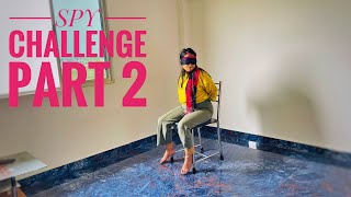 Spy Challenge Part 2Spy Challenge Escape Ninja Duct Tape challenge ​⁠NepBongvlogs [upl. by Beaner]