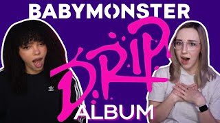 COUPLE REACTS TO BABYMONSTER DRIP ALBUM [upl. by Serdna]