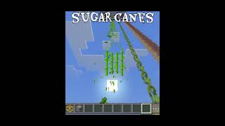 scaffoldingVSgravelVSsugar canesVSBig dripleafVSPointed dripstone Prat 1 Minecraft sorts [upl. by Koeppel]